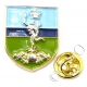 Royal Corps Of Signals (Shield) Lapel Pin Badge (Metal / Enamel)